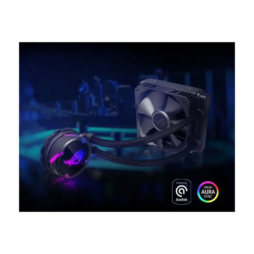 Система рідинного охолодження ASUS ROG-STRIX-LC-120 RGB (90RC0051-M0UAY0) - фото 5