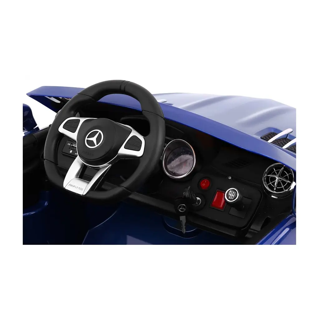 Електромобіль Ramiz Mercedes AMG SL65 лакований 12 В, синій (PA.XMX-602.EXL.NIE) - фото 13