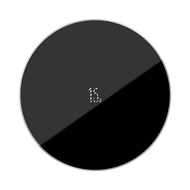 Бездротовий зарядний пристрій Baseus Simple Wireless Charger Black [WXJK-B01] [67862] - фото 2