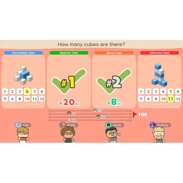 Игра Big Brain Academy Brain vs Brain (русская версия) (Nintendo Switch) - фото 4