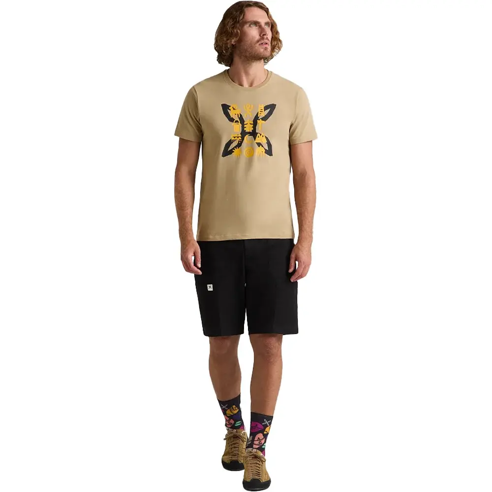 Футболка Montura Rock Painting T-Shirt L Desert Beige - фото 7