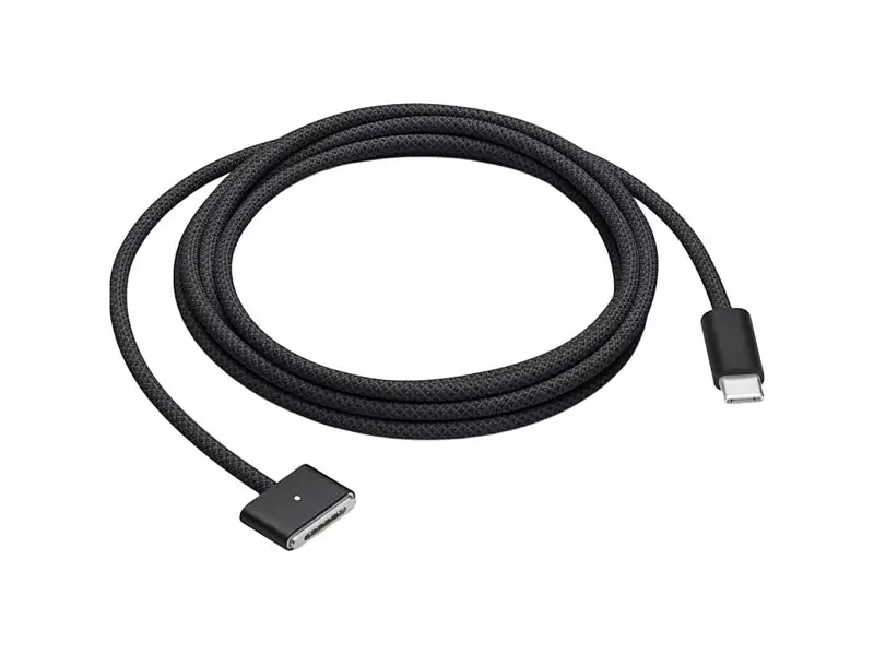 Кабель MagSafe 3 Apple USB-C to MagSafe 3 Cable 2m Space Black (MUVQ3)