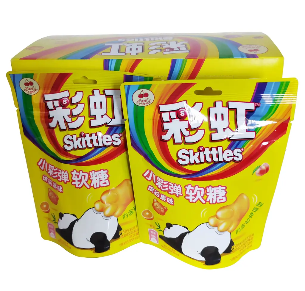 Жувальні цукерки Skittles Gummies Animal Figures Mix Fruit Flavors 50г - фото 7