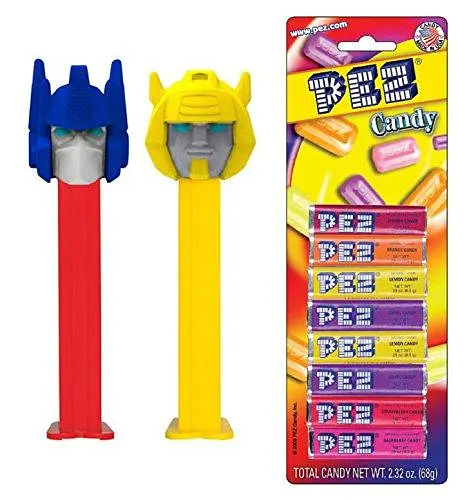 Диспенсер з цукерками Pez Transformers Bumblebee 67.8г - фото 4
