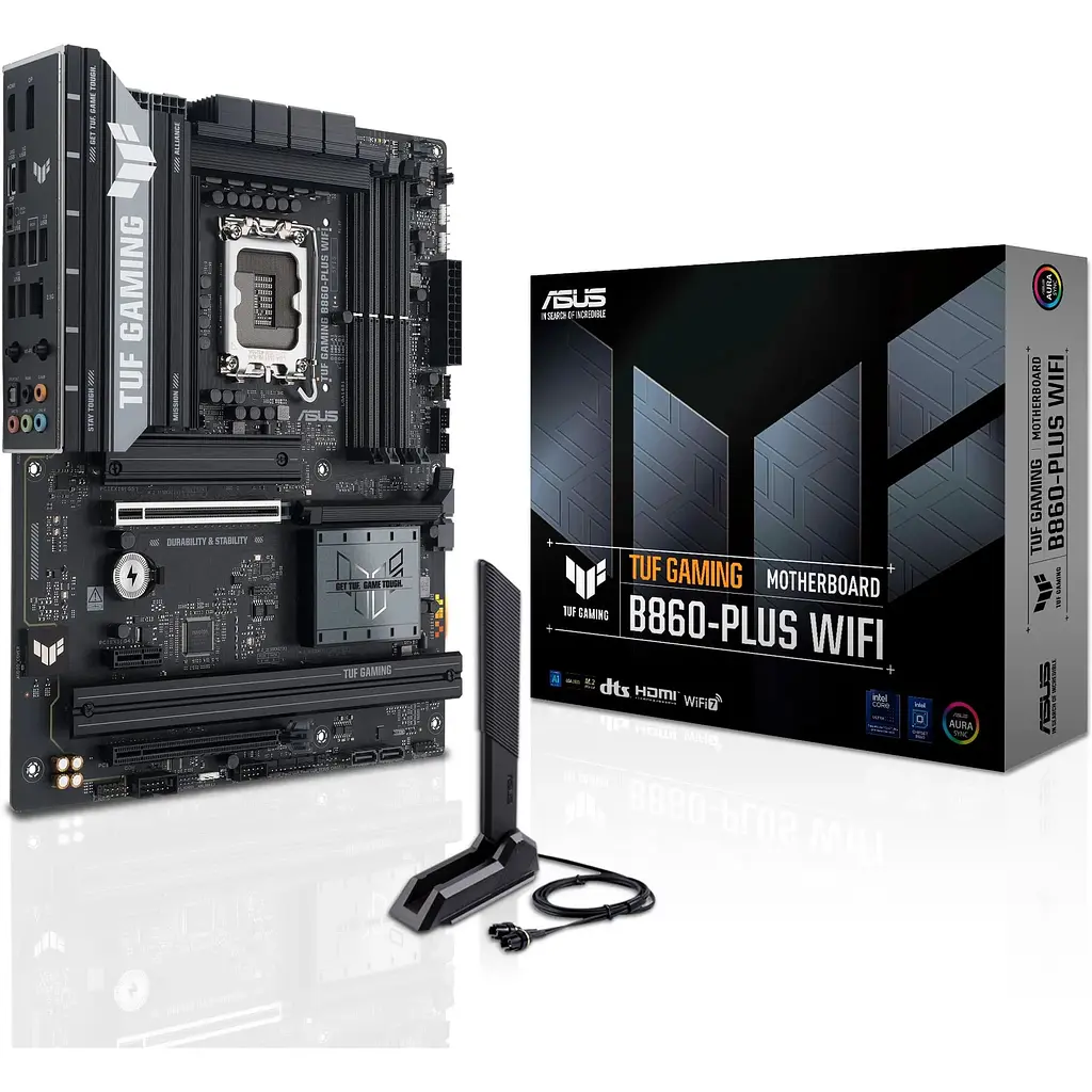 Материнская плата Asus TUF Gaming B860-PLUS WIFI s1851 B860 2xDDR5 M.2 DP HDMI USB Type-C Wi-Fi BT ATX - фото 8