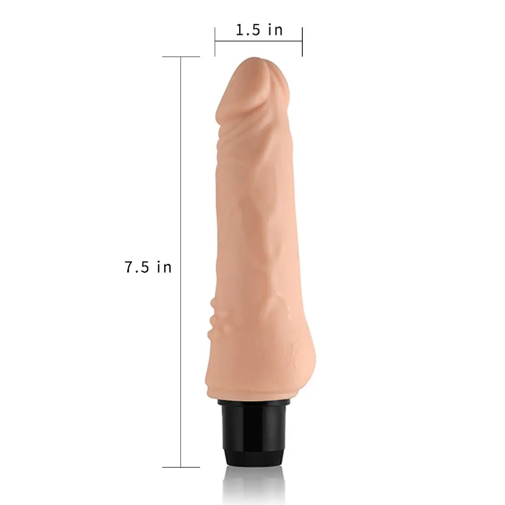 Вибратор Lovetoy Reel Feel Flesh 7.5 " 19 см телесный - фото 6