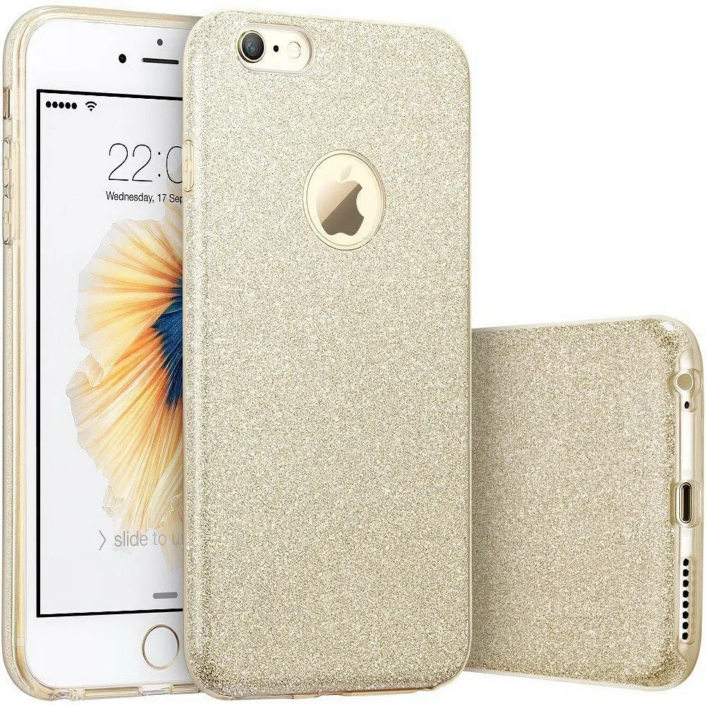 Чохол-накладка Toto TPU Shine Case iPhone 7/8 Gold - фото 2