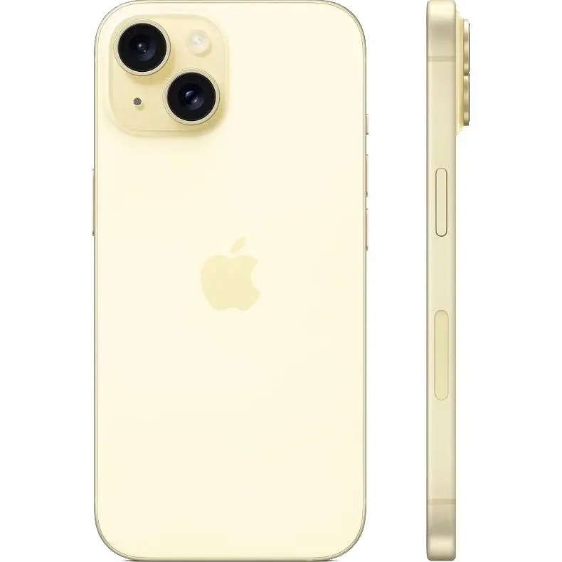 Смартфон Apple iPhone 15 128GB Yellow (MTP23) [92575] - фото 2