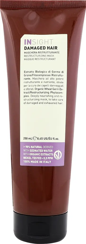 Маска Insight Damaged Hair Restructurizing Mask Восстанавливающая 250 мл - фото 6