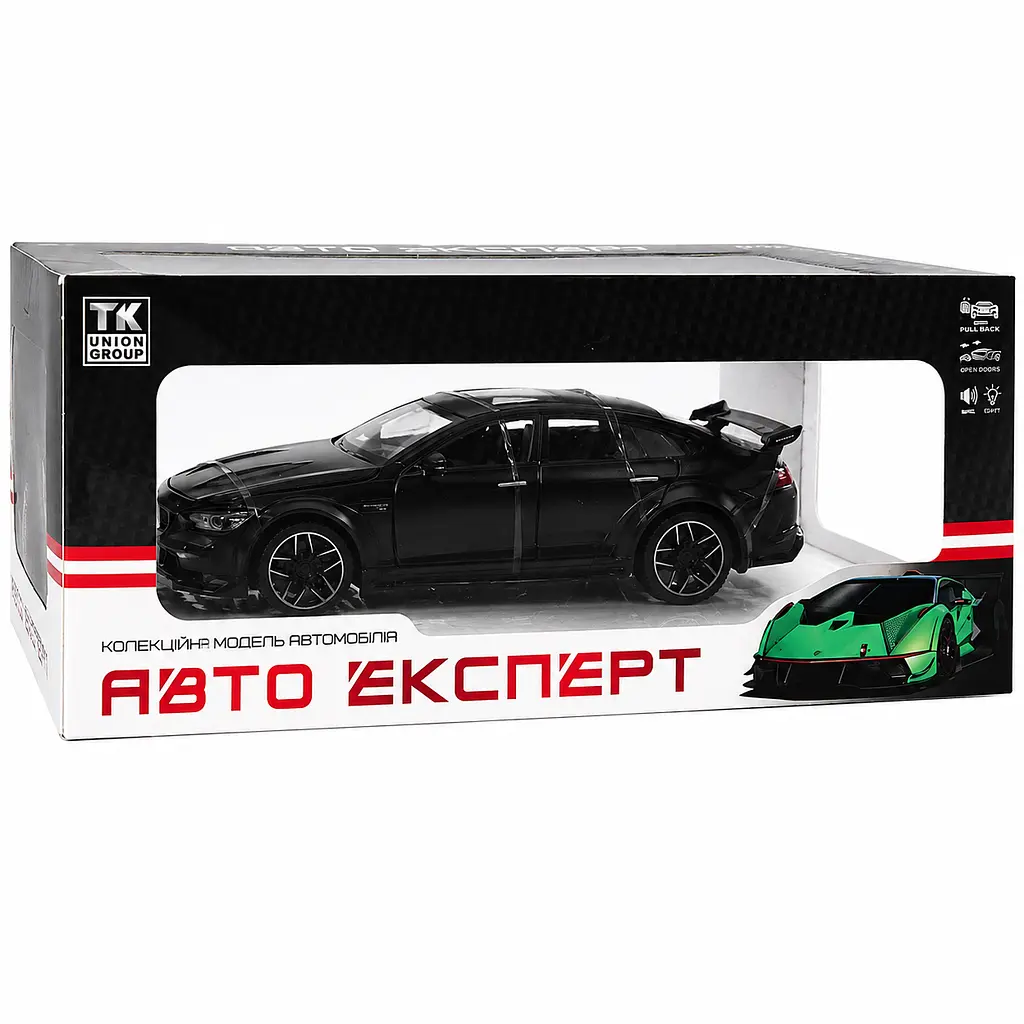 Колекційна металева модель автомобіля АвтоЕксперт Brabus Rocket 900 з інерцією, світлом та звуком 1:24 - фото 10