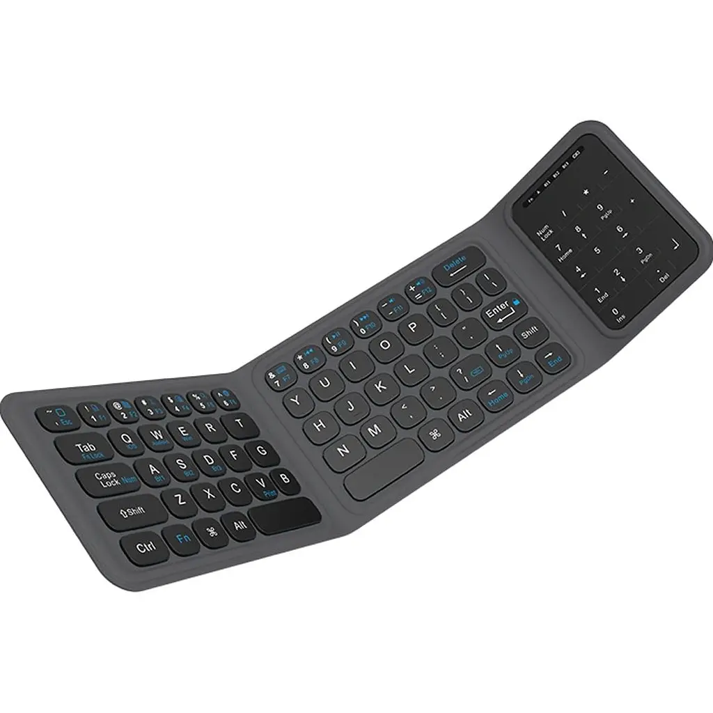 Клавіатура Wiwu Foldable FMK-05 Black [137372] - фото 3