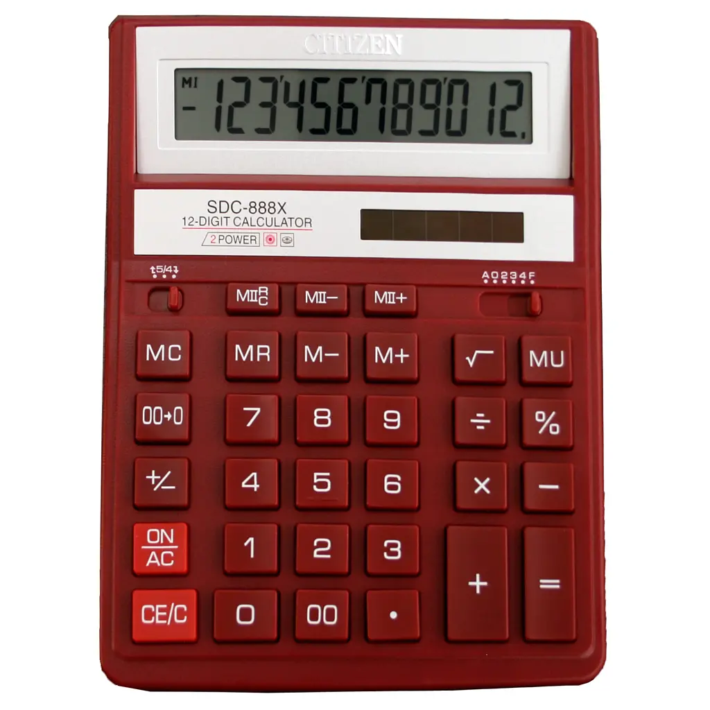 Калькулятор Citizen SDC-888XRD
