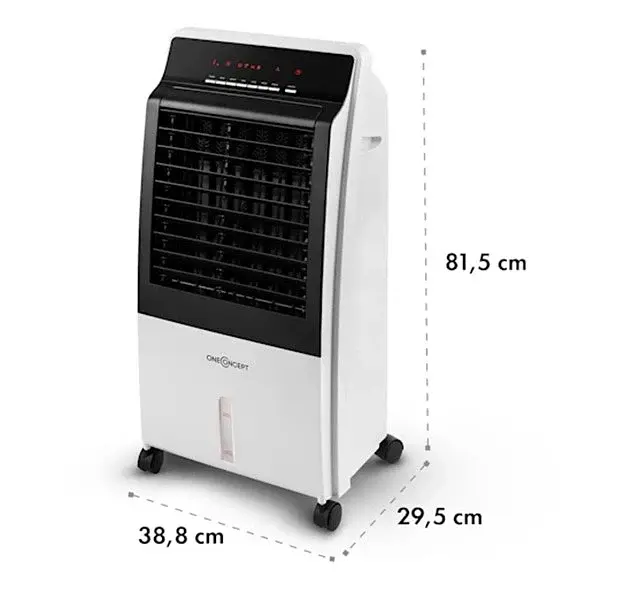 Кондиціонер 4в1 OneConcept CTR-1 (10029740) білий з чорним Б/в - фото 3