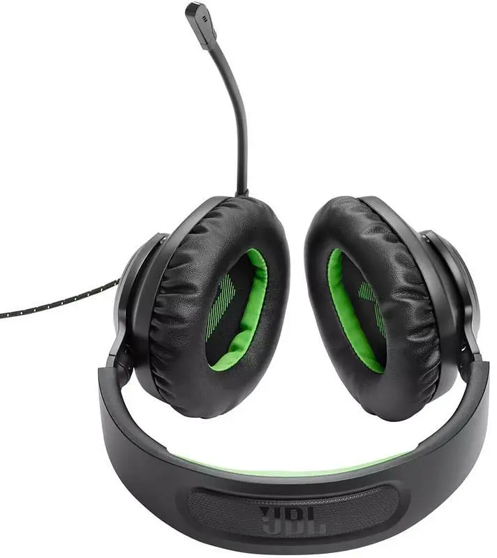 Гарнітура JBL Quantum 100X Console Black (JBLQ100XBLKGRN) - фото 2