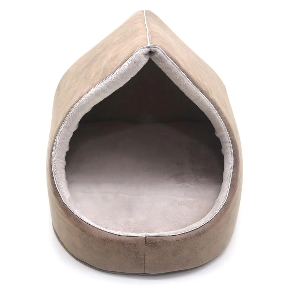 Будка для котів та собак Zoo-hunt Айсберг коричнева №1 36х37х33 см (ZH2396-1) - фото 5