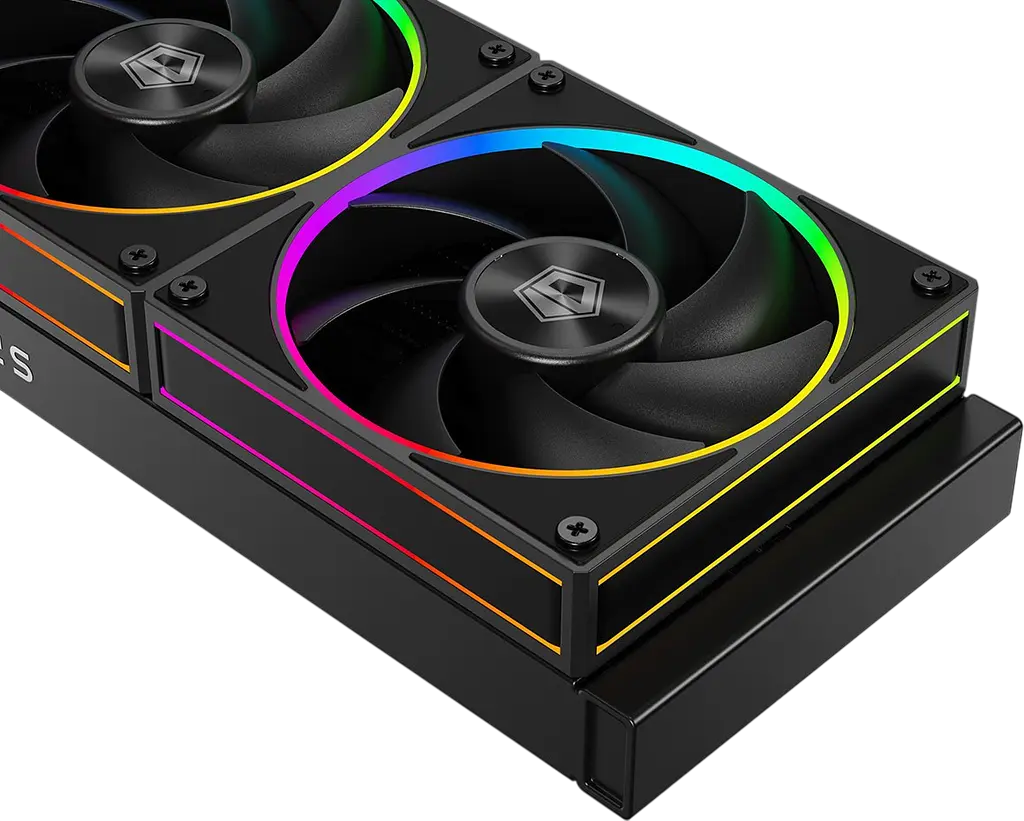 Водяне охолодження ID-Cooling Space LCD SL360 ARGB Black - фото 3