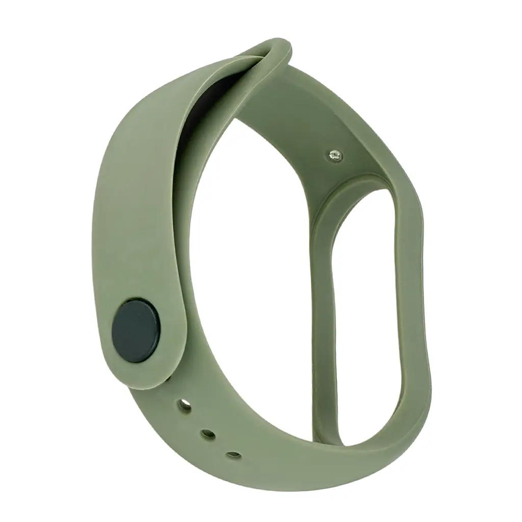 Ремінець Silicone Mi Band 7 Khaki - фото 2