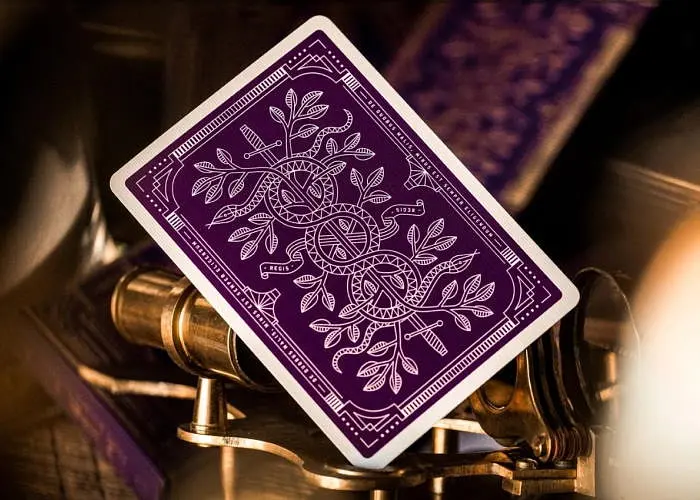 Карти гральні United States Playing Card Company Theory11 Monarchs (purple) (T11MP-1) - фото 2