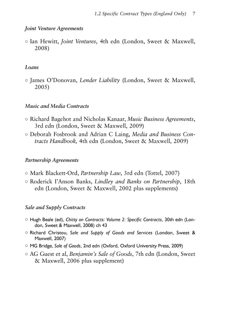 Contract Law: An Index and Digest of Published Writings - фото 14
