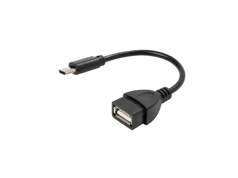 Кабель Vinga USB 2.0 - Type-C (VCPDCOTGTCBK)