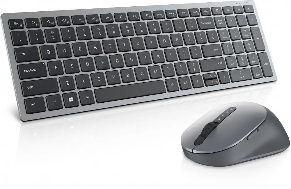 Dell Клавіатура Compact Multi-Device Wireless Keyboard - KB740 - Ukrainian(QWERTY) - фото 7