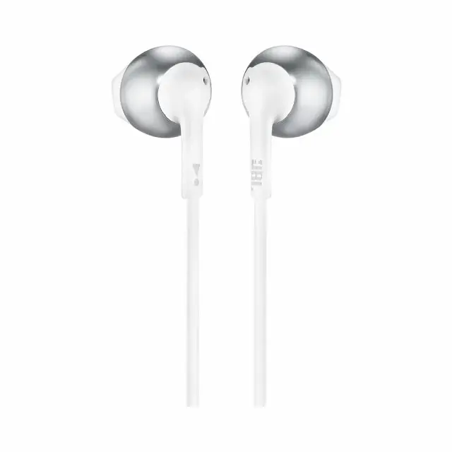 Проводные Навушники JBL T205 Chrome (JBLT205CRM)