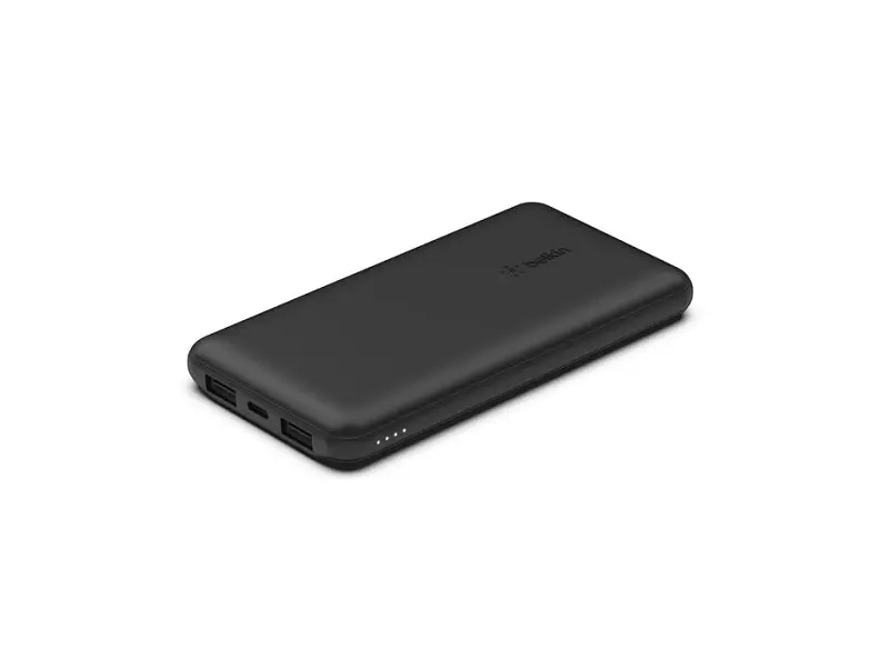 Зовнішній акумулятор (Power Bank) Belkin 10000mAh, 15W Dual Black (BPB011BTBK) - фото 2