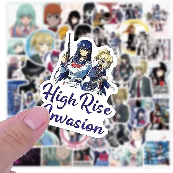 Стікерпак GeekLand High-Rise Invasion 50 штук - фото 7