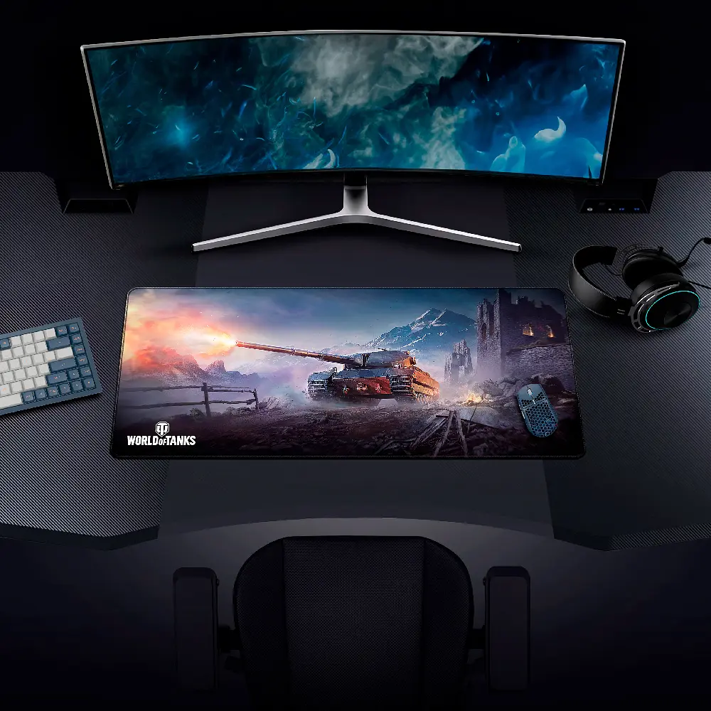 Коврик для мыши Wargaming World of Tanks Super Conqueror XL 42x90 см - фото 7