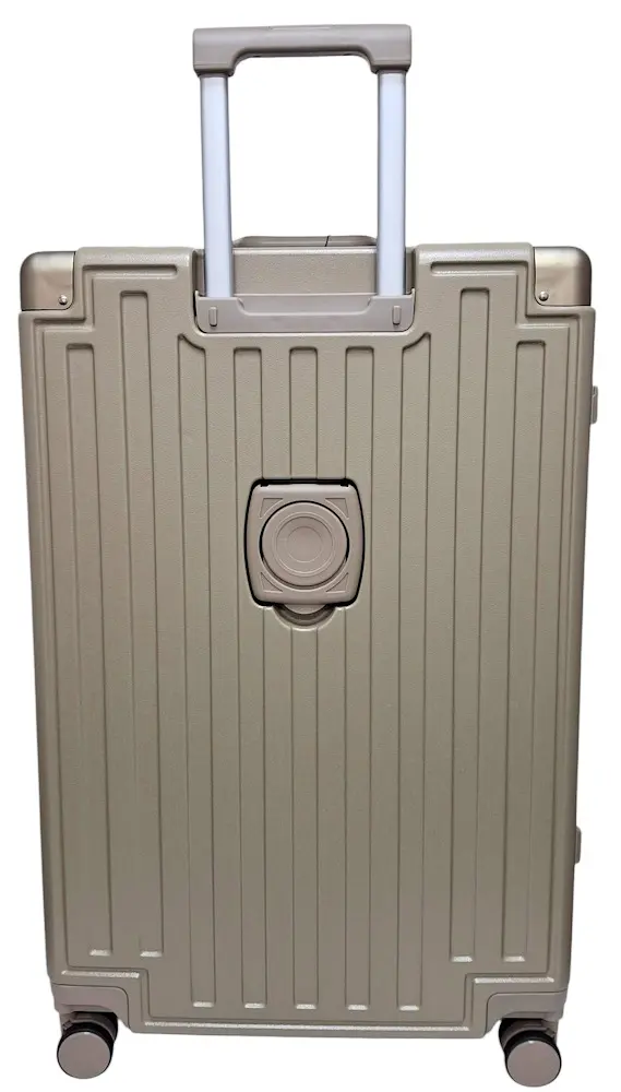 Валіза велика L Madisson Snowball 66503 L 74x49x31 см 100% полікарбонат на клямках Шампань - фото 8