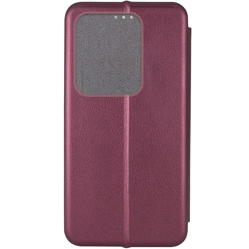 Шкіряний чохол-книжка Classy для Infinix Hot 40i / Spark Go 2024 / Spark 20 Бордовий - фото 3