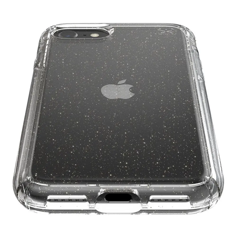 Чохол прозорий протиударний Speck Presidio Clear для iPhone 7/8/SE 2020 Clear Glitter - фото 5