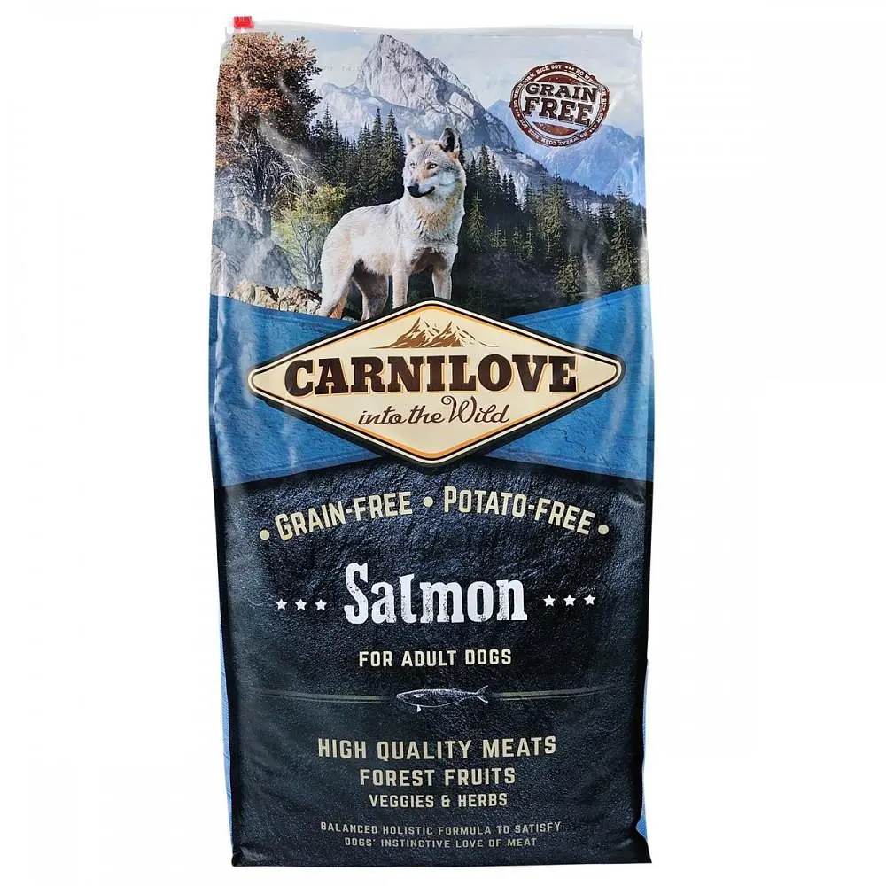 Сухий корм Carnilove Adult Salmon 12 кг з лососем для дорослих собак усіх порід - фото 4