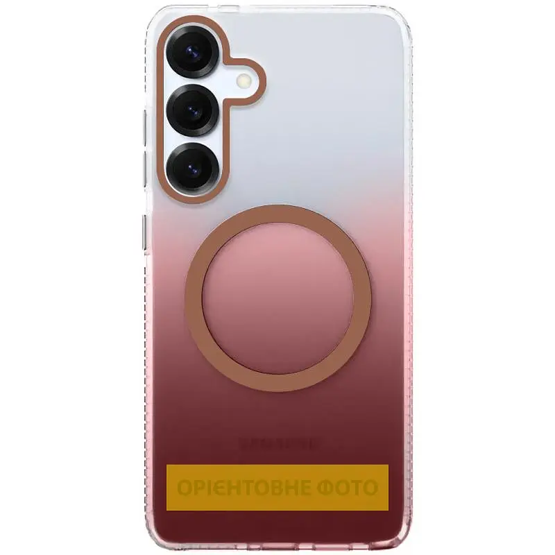 Чохол TPU+PC Phantom with Magnetic Fit для Samsung Galaxy S25 Ultra Rose Gold