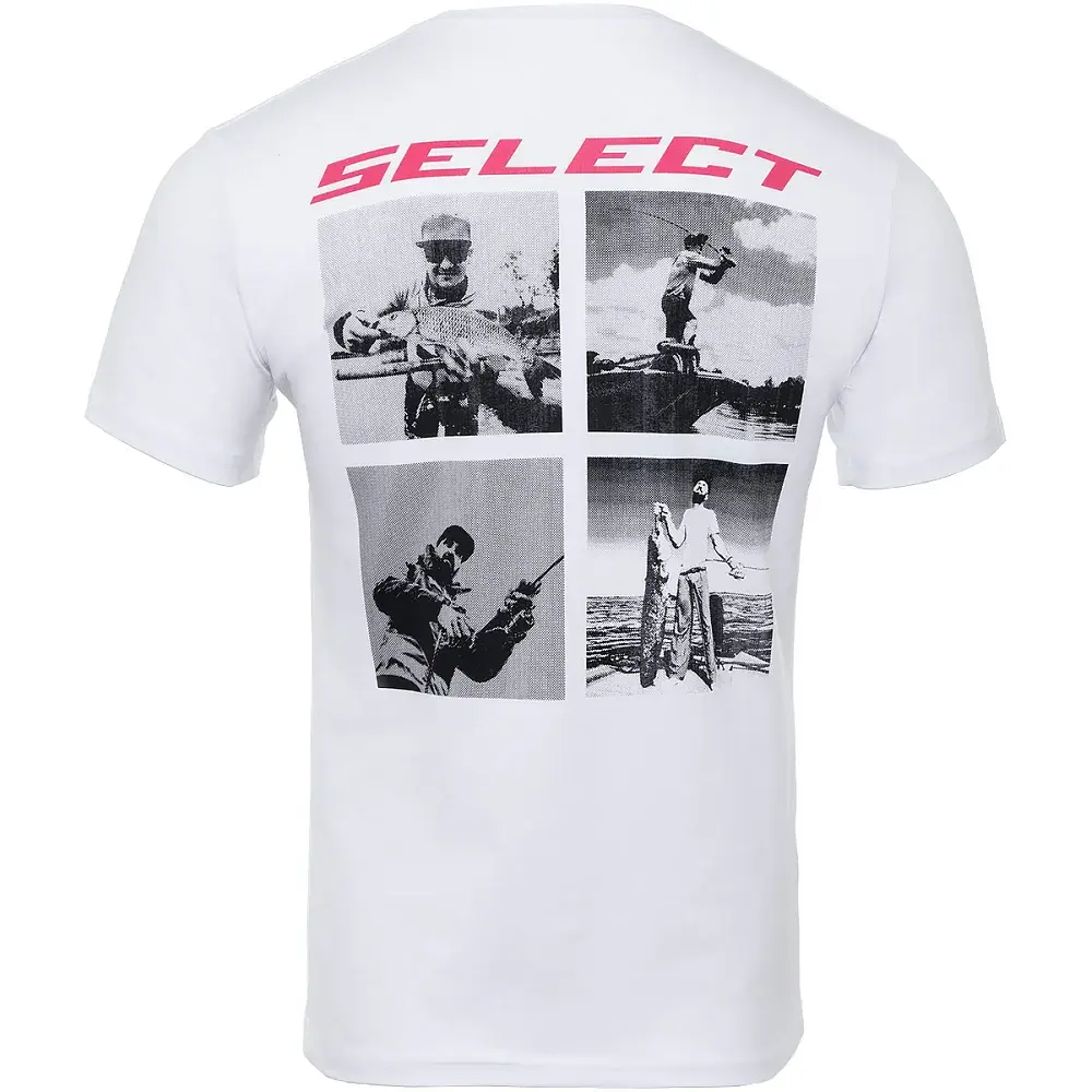 Футболка Select T-Shirt Fisherman XL White - фото 3