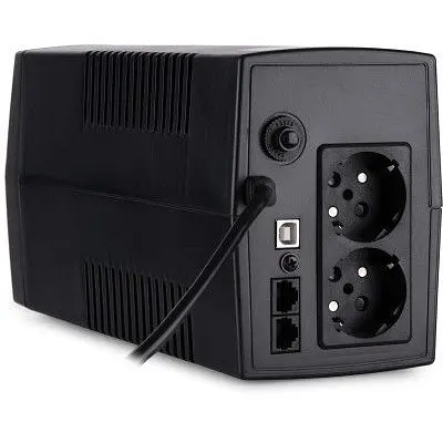 Пристрій безперебійного живлення Vinga LCD 800VA plastic case with USB (VPC-800PU) - фото 5