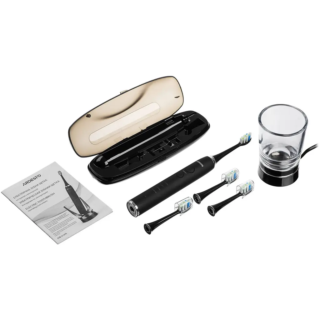 Електрична зубна щітка Ardesto ETB-212CB, чорна - фото 5