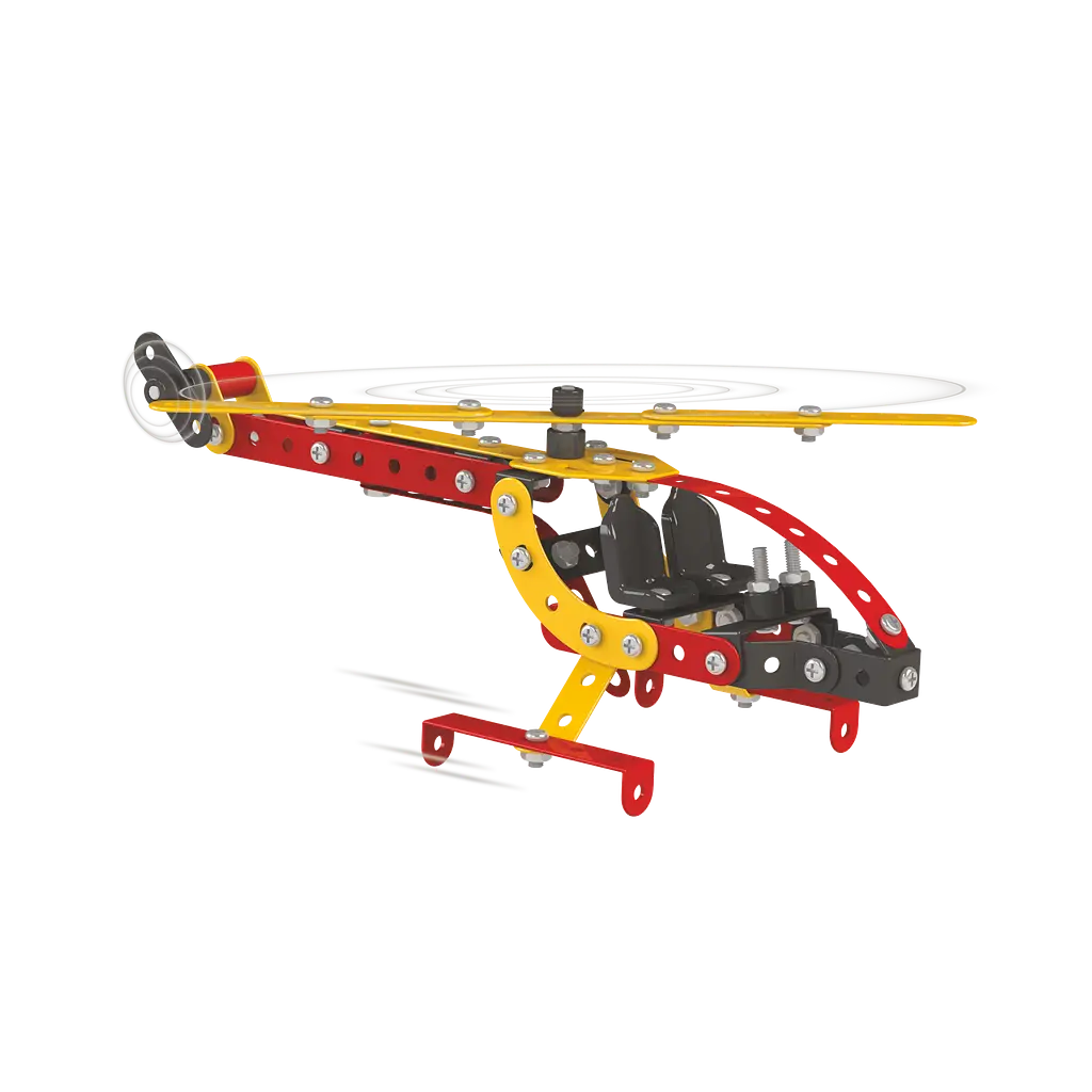 Конструктор Zephyr Mechanic Senior металевий розвивальний 202 елементи 21 модель - фото 3