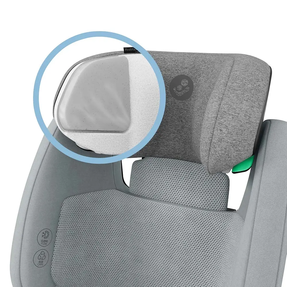 Автокресло Maxi-Cosi RodiFix Pro i-Size Authentic Grey, серое (8800510112) - фото 10