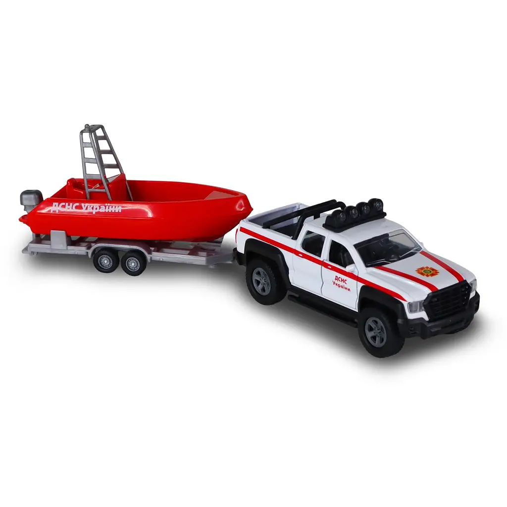 Игровой набор TechnoDrive Служба спасения на воде со светом и звуком (510217.270) - фото 10