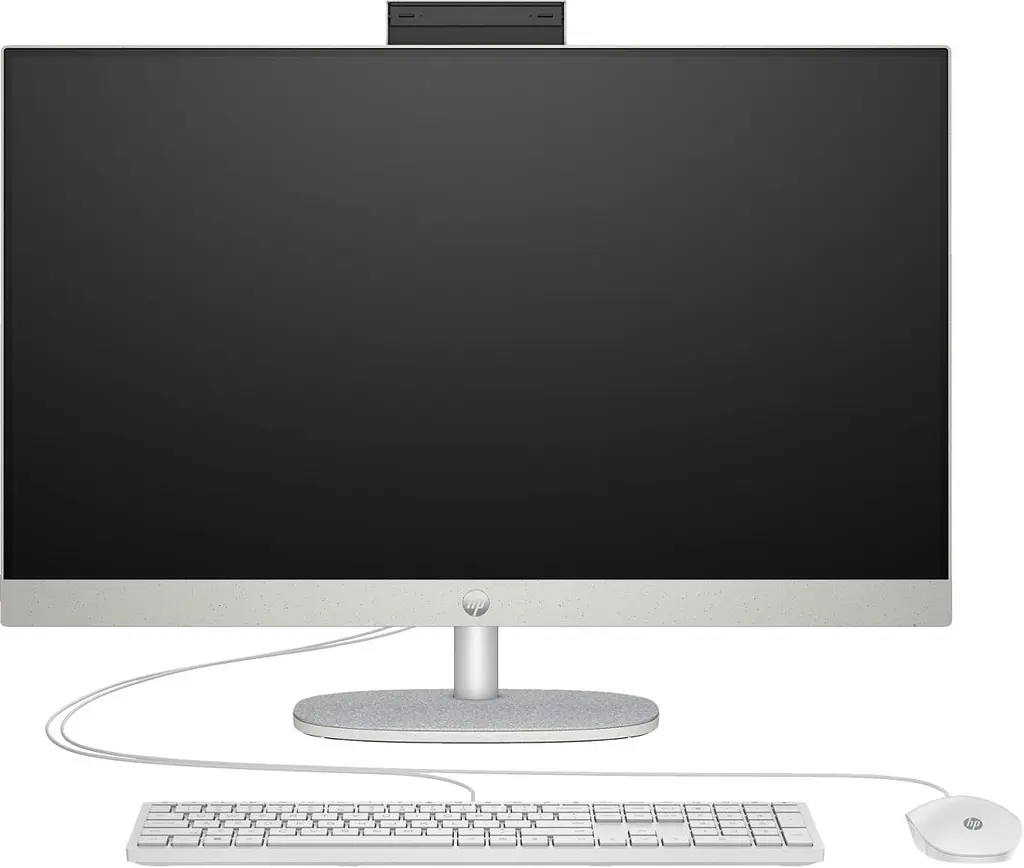 Моноблок 27 HP 27-cr0039ua AiO Ryz5 7520U/16Gb/SSD512Gb/WiFi/Cam/K&M/DOS/Shell White (A1QY1EA) - фото 5