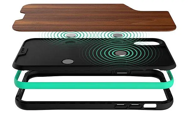 Оригинальный противоударный кожаный чехол для Apple iPhone XS MAX MOUS Leather Case Black - фото 3