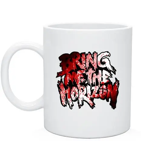 Кружка GeekLand Bring me the horizon blood in 02,20 330 мл белая - фото 2