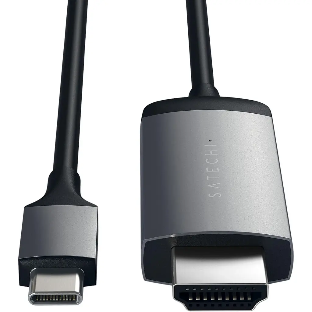 Кабель USB-C to 4K HDMI Satechi Cable Space Gray 1.8 м (ST-CHDMIM) - фото 5