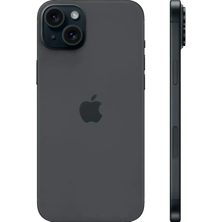 Смартфон Apple iPhone 15 Plus 256GB Black (MU183) [92591] duplication - фото 8