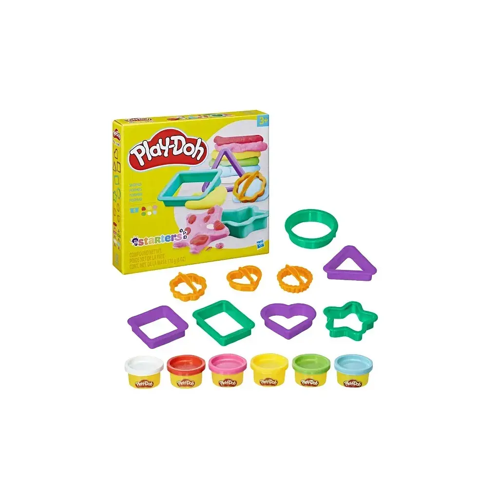 Набір для творчості Hasbro Play-Doh Основи E8534 Fundamentals shape (E8530_E8534) - фото 2