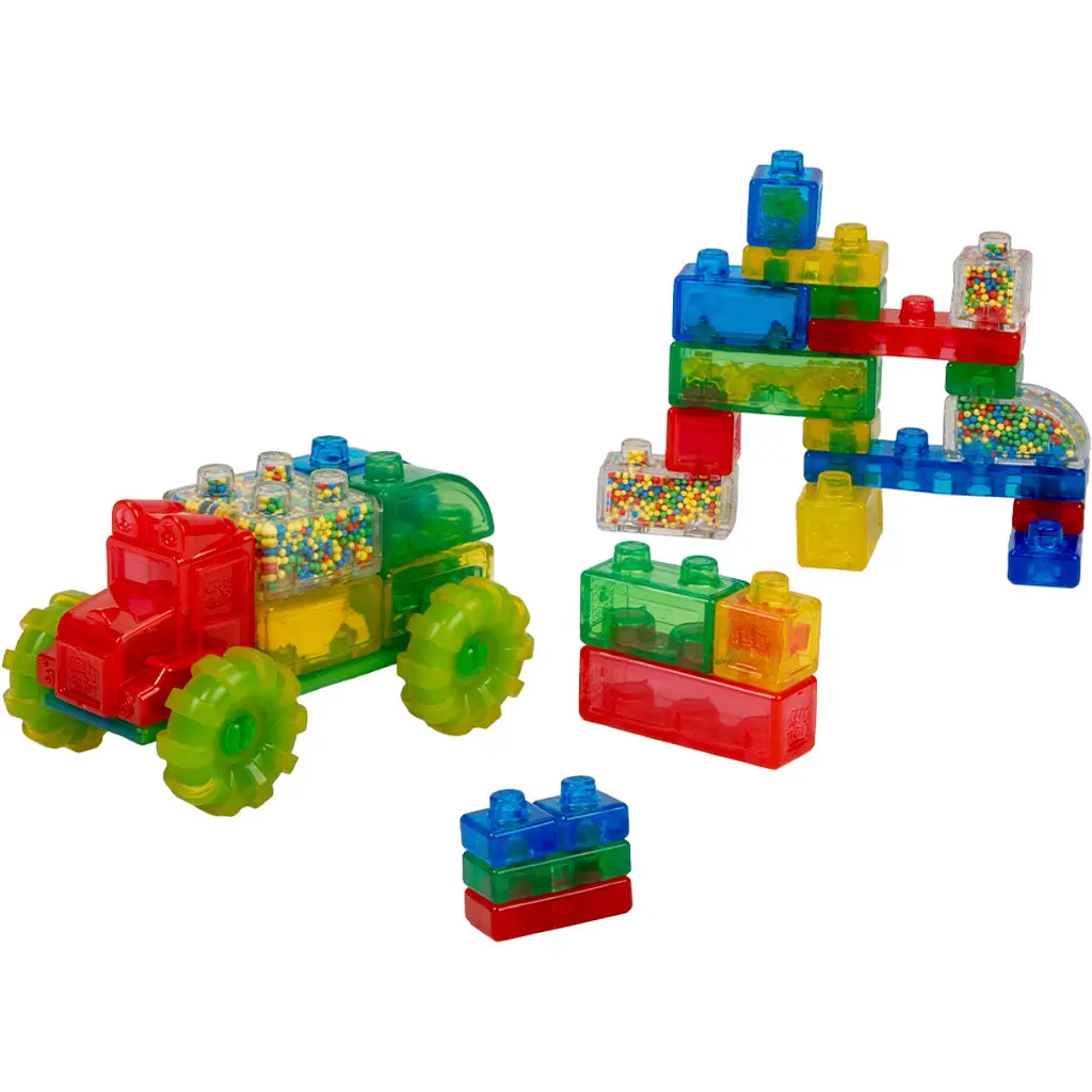 Сенсорный конструктор Jelly Blox Машинка Врум-врум! 35 элементов (931694) - фото 2