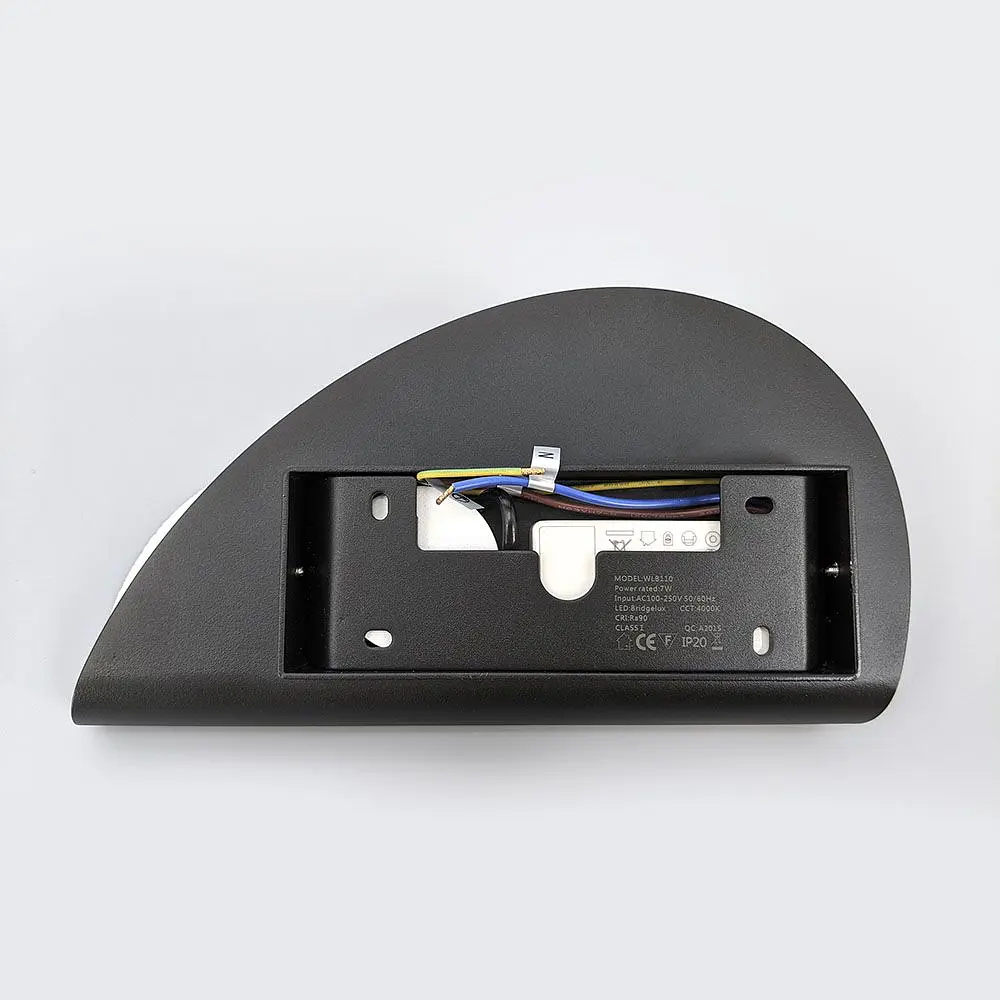 Настінний світильник Skarlat RWLB110 7W BK+WH 3000K - фото 2