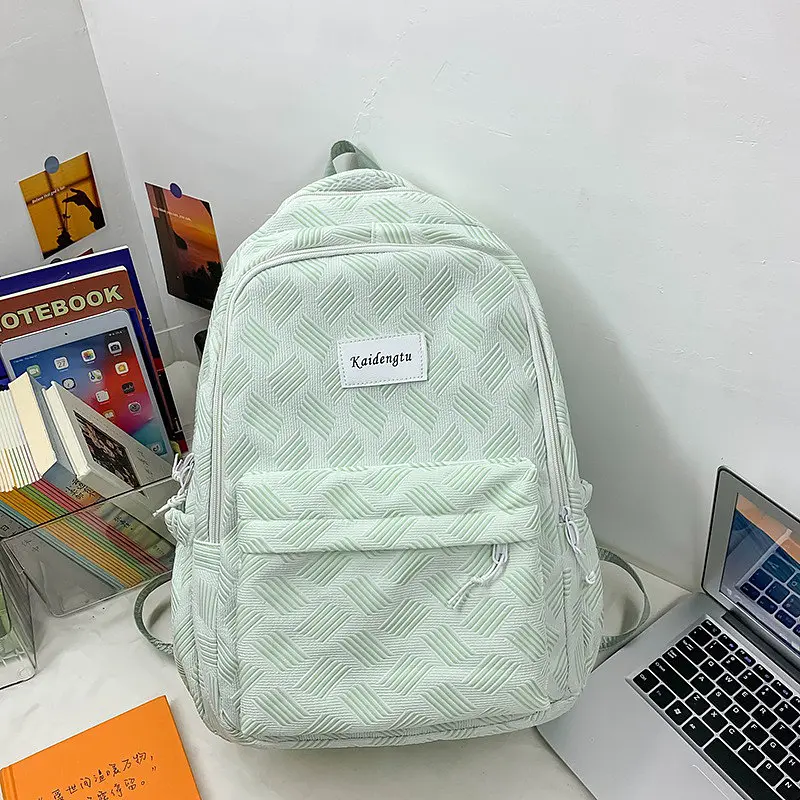 Рюкзак підлітковий No Brand 5108 42х29 см Green 13082-84474 - фото 3