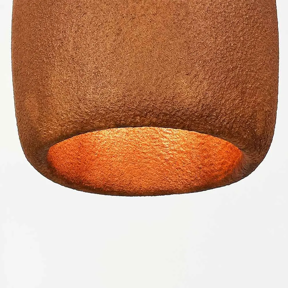 Підвісний світильник із плафоном в кольорі Coffee | Арт. MJ 187/1 CF | Line F - фото 2